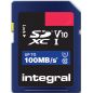 CARTE SECURE DIGITAL INTEGRAL SDHC 16GB V10 FULL HD INSDH 16 G-100 V 10