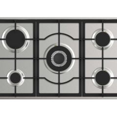 TABLE GAZ FAGOR GEM 5gaz 75cm All1main Fonte Inox FAG6650X