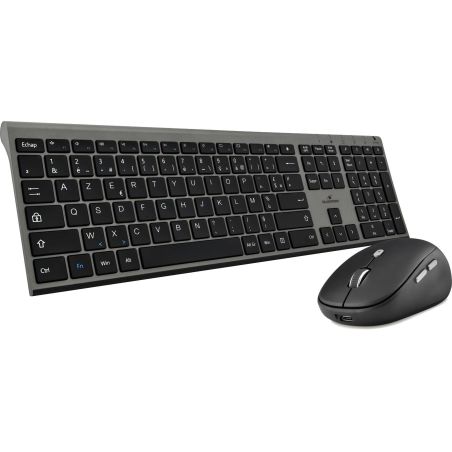 ENS CLAVIER + SOURIS BLUESTORK Claviersouris Ss Fil Noir Gr PACK-WL-PC-BK/FR