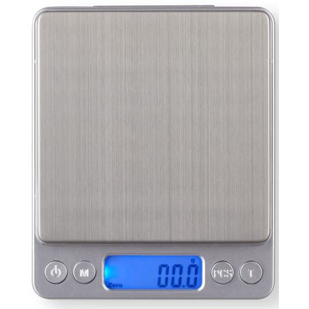 BALANCE DE CUISINE LIVOO Precision 500g Tare Gris DOM474