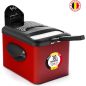 FRITEUSE CLASSIQUE FRIFRI 3200w 1kg 3,5l 28x35x27 Rouge 1905 R DUOFIL