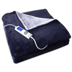 COUVERTURE CHAUFFANTE ASTORIA Couv Chauff 2pl Polaire Bicolo AD 180 A