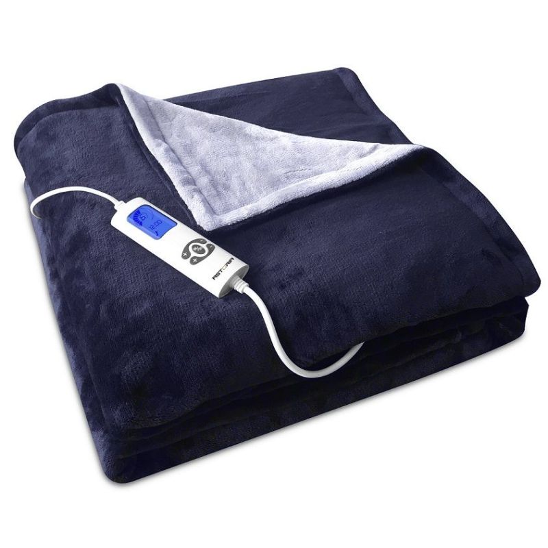 COUVERTURE CHAUFFANTE ASTORIA Couv Chauff 2pl Polaire Bicolo AD 180 A