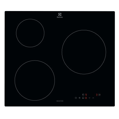 TABLE A INDUCTION ELECTROLUX ENCASTRABLE 3ind 60cm 6kw Cdes Sens Boost LIB60320CK