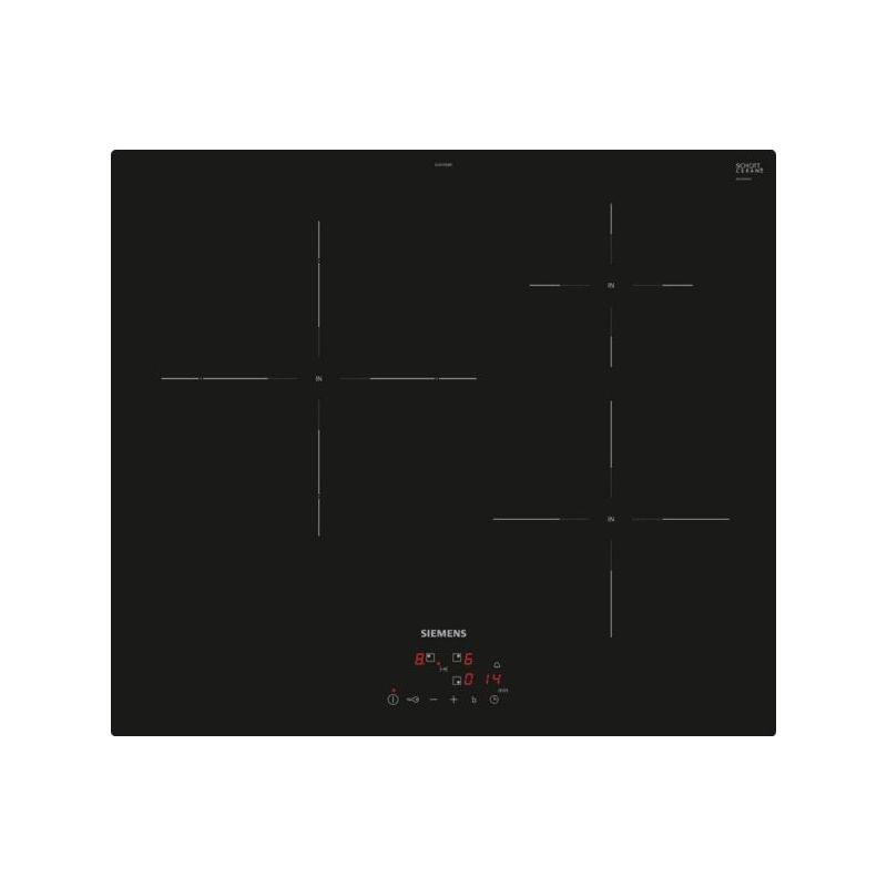 TABLE A INDUCTION SIEMENS ENCASTRABLE Iq100 3ind 60cm 4,6kw Touchcon EU611BJB5E