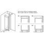 REFRIGERATEUR INTEGRE 1 PORTE BOSCH ENCASTRABLE S2 310l Ttut H177,5l56 35db EB KIR81NSE0