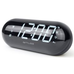 RADIO REVEIL MUSE Reveil Pll Fm 2alarm Aff Led 1 M19GL
