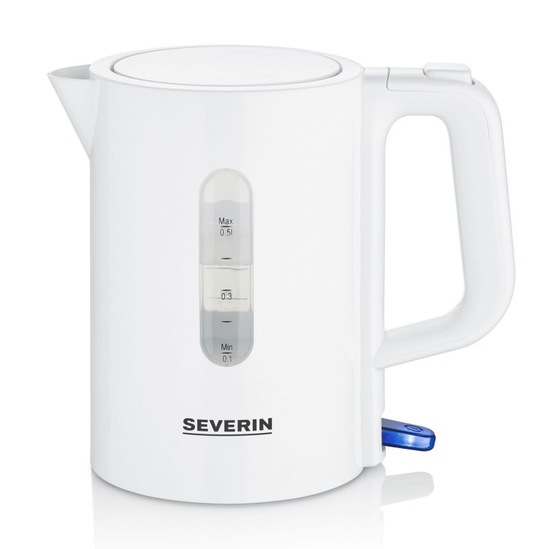 BOUILLOIRE SEVERIN 0,5l 1100w Sans Fil 2tasses Bl WK3462