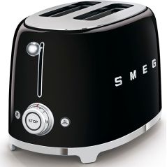 GRILLE PAIN TOASTER SMEG PEM Toaster 950w 2fentes Noir TSF 01 BLEU