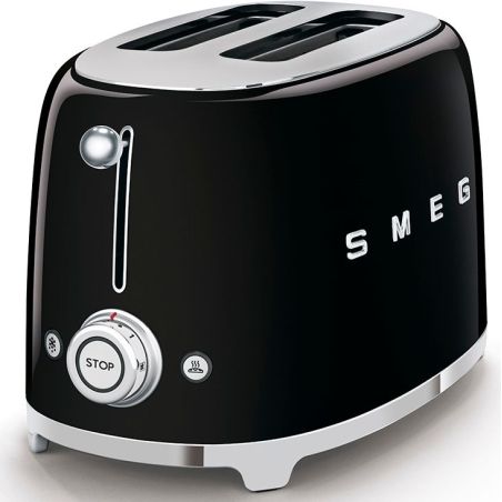 GRILLE PAIN TOASTER SMEG PEM Toaster 950w 2fentes Noir TSF 01 BLEU