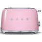 GRILLE PAIN TOASTER SMEG PEM Toaster 950w 2fentes Rose TSF 01 PKEU