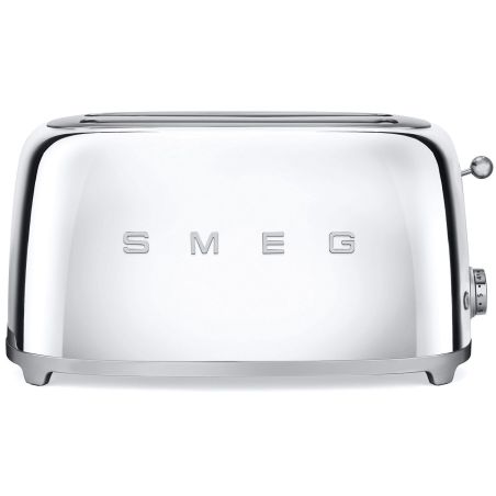 GRILLE PAIN TOASTER SMEG PEM 2fentes Xtra Larges 9prog Chr TSF 02 SSEU