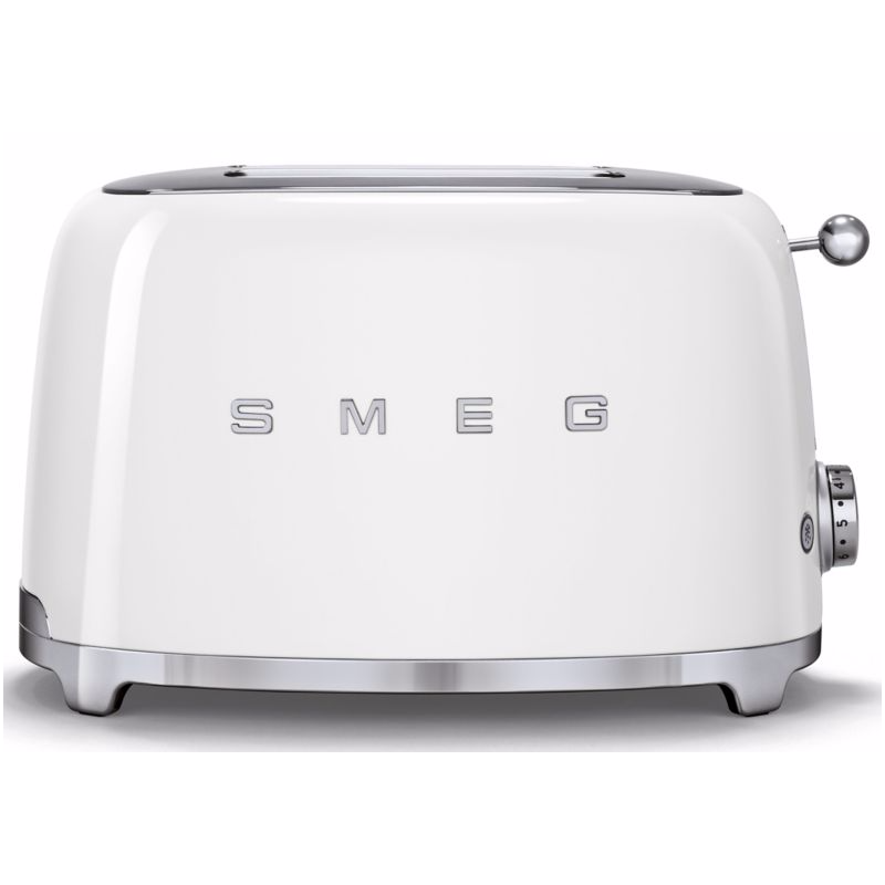 GRILLE PAIN TOASTER SMEG PEM Toaster 950w 2fentes Blanc TSF 01 WHEU