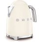 BOUILLOIRE SMEG PEM 1,7l 2400w Filtre Amov Creme KLF 03 CREU