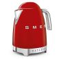 BOUILLOIRE SMEG PEM Retro 1,7l 2400w Rouge KLF 04 RDEU