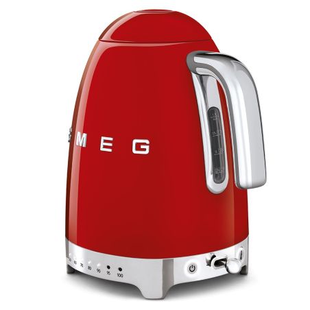 BOUILLOIRE SMEG PEM Retro 1,7l 2400w Rouge KLF 04 RDEU