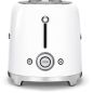 GRILLE PAIN TOASTER SMEG PEM 2fentes Xtra Larges 9prog Blan TSF 02 WHEU