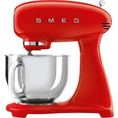 ROBOT PATISSIER SMEG PEM 4 8l 800w 10vit Rouge SMF 03 RDEU