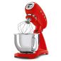 ROBOT PATISSIER SMEG PEM 4 8l 800w 10vit Rouge SMF 03 RDEU