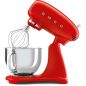 ROBOT PATISSIER SMEG PEM 4 8l 800w 10vit Rouge SMF 03 RDEU