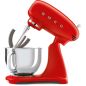 ROBOT PATISSIER SMEG PEM 4 8l 800w 10vit Rouge SMF 03 RDEU