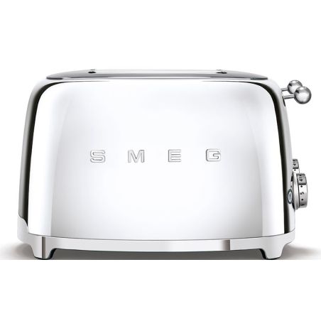 GRILLE PAIN TOASTER SMEG PEM Toaster 4tr 4fentes Chrome Mat TSF 03 SSEU