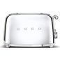 GRILLE PAIN TOASTER SMEG PEM Toaster 4tr 4fentes Chrome Mat TSF 03 SSEU