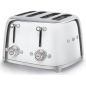 GRILLE PAIN TOASTER SMEG PEM Toaster 4tr 4fentes Chrome Mat TSF 03 SSEU
