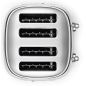 GRILLE PAIN TOASTER SMEG PEM Toaster 4tr 4fentes Chrome Mat TSF 03 SSEU