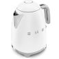 BOUILLOIRE SMEG PEM 1,7l 2400w Filtre Amov Blanc M KLF03WHMEU