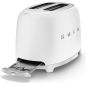 GRILLE PAIN TOASTER SMEG PEM Toaster2tr 9prog Blanc Mat TSF01WHMEU