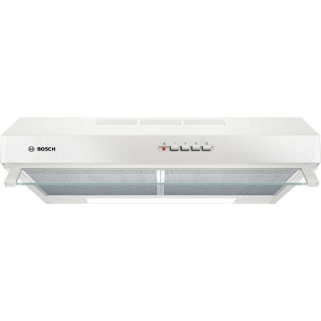 HOTTE VISIERE BOSCH ENCASTRABLE 60cm 350m3 72db Led D Blanc DUL 63 CC 20