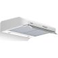 HOTTE VISIERE BOSCH ENCASTRABLE 60cm 350m3 72db Led D Blanc DUL 63 CC 20