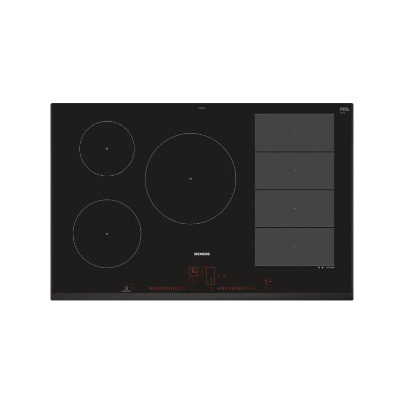 TABLE A INDUCTION SIEMENS ENCASTRABLE Iq700 5ind Dt1flex 80cm 7400w EX 851 LVC 1 F