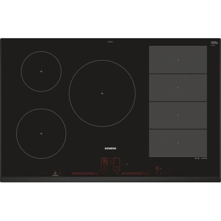 TABLE A INDUCTION SIEMENS ENCASTRABLE Iq700 5ind Dt1flex 80cm 7400w EX 851 LVC 1 F
