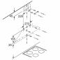 HOTTE DECOR BOSCH ENCASTRABLE Ser2 Mur Pyram 60cm 365m3 66db DWP 64 BC 60