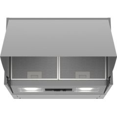 HOTTE TIROIR ET ESCAMOTABLE BOSCH ENCASTRABLE Ser2 60cm 625m3 70db B Silver DEM66AC00