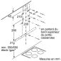 HOTTE DECOR BOSCH ENCASTRABLE Ser2 90cm 330m3 64db D Inox DWB 94 BC 50