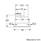 GROUPE SIEMENS ENCASTRABLE Iq100 53cm 302m3 62db D Alu LB 53 NAA 30