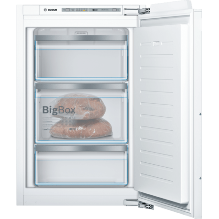 CONGELATEUR ARMOIRE BOSCH ENCASTRABLE 96l Aut13h H87,4l55,8 3tir 36d GIV21AFE0
