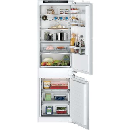REFRIGERATEUR INTEGRE COMB SIEMENS ENCASTRABLE Iq300 260l 184+76 H177,5 35db KI86NVFE0