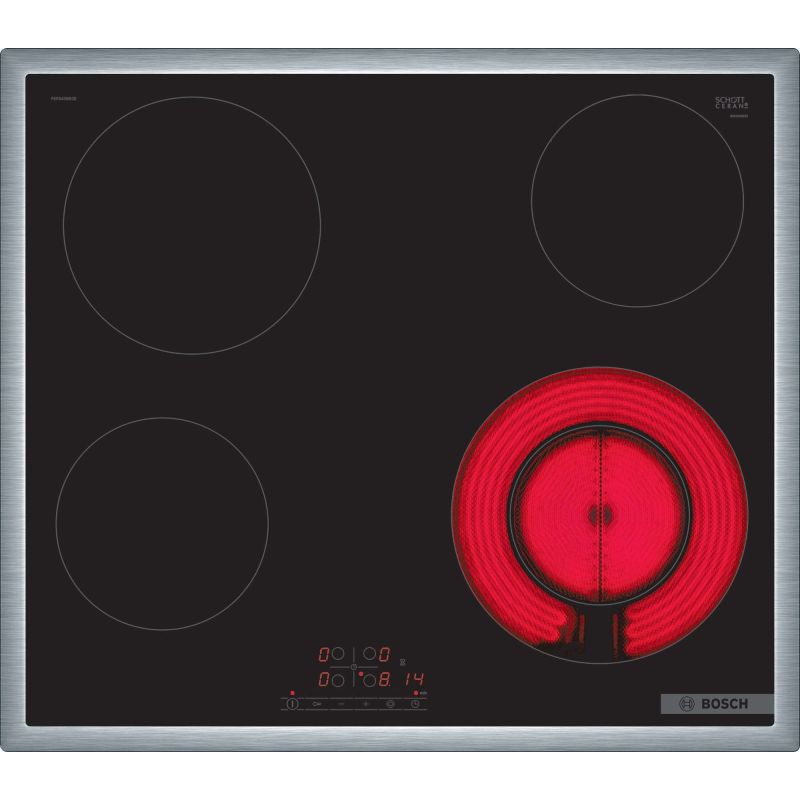 TABLE VITRO BOSCH ENCASTRABLE S4 4z 60cm 6,6kw Touchselect T PKF645BB2E