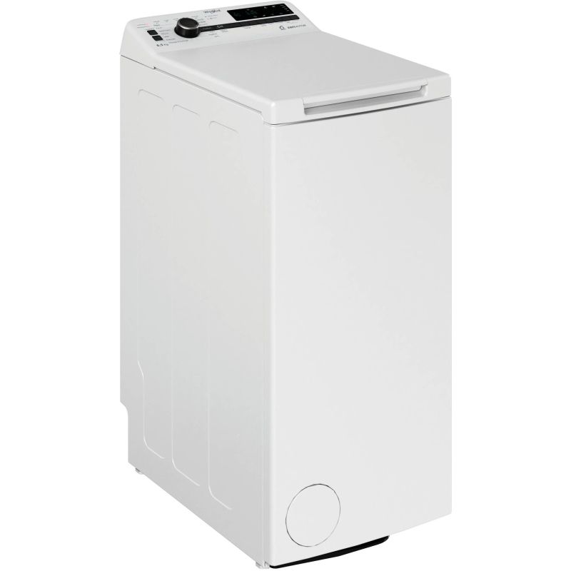 LAVE LINGE TOP WHIRLPOOL POSE LIBRE 1200t 6,5kg Induc 6sens Dd 72d TDLRBX65242BSFR