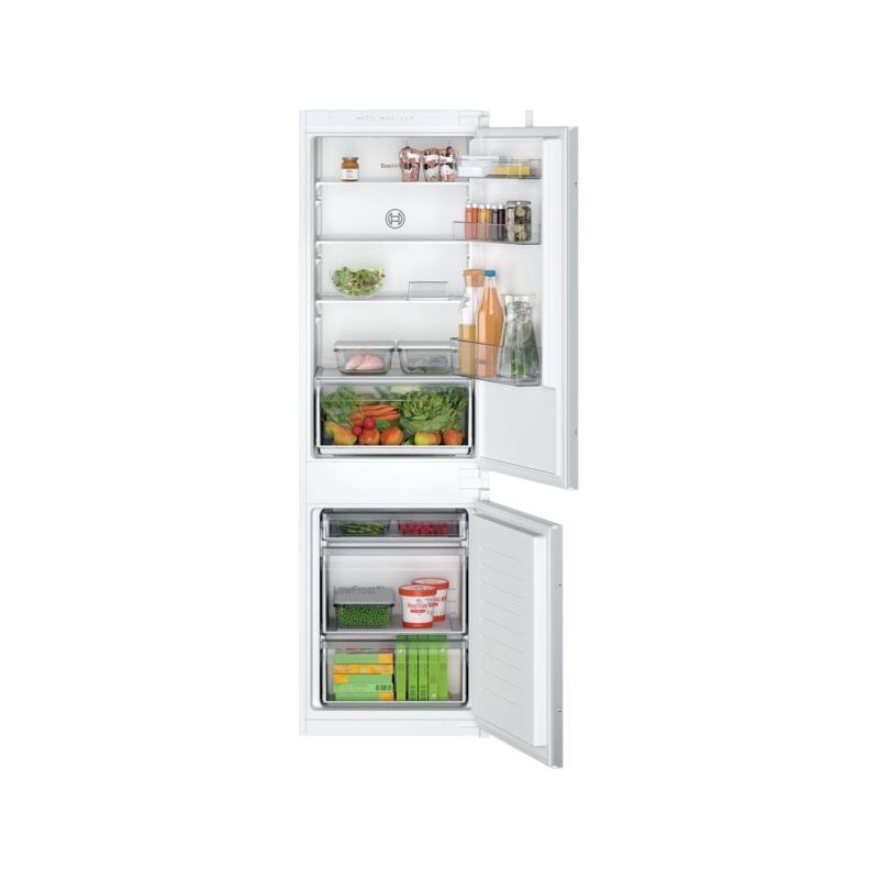 REFRIGERATEUR INTEGRE COMB BOSCH ENCASTRABLE S2 267l 184+83 H177,2l54,1 35d KIV865SE0