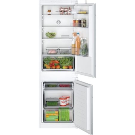 REFRIGERATEUR INTEGRE COMB BOSCH ENCASTRABLE S2 267l 184+83 H177,2l54,1 35d KIV865SE0