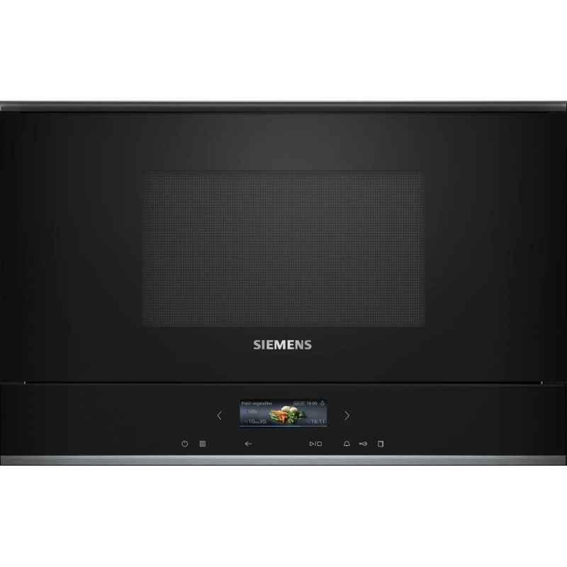 MICRO ONDES MONO FONCTION ENCA SIEMENS ENCASTRABLE Iq700 21l 900w Inverter Cdes T BF722L1B1