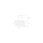 HOTTE DECOR ELICA Mur Incl 90cm 495m3 64db B Noi SHIREBLA90