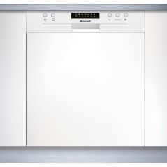 LAVE VAISSELLE INTEGRE 60CM BRANDT ENCASTRABLE 14c 6prg 4t 44db Ddif DB Blanc BDB424LW