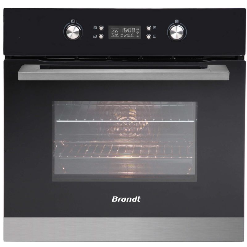 FOUR CATALYSE BRANDT ENCASTRABLE Mf+ 70l Manettes CA Noir BFC8500X