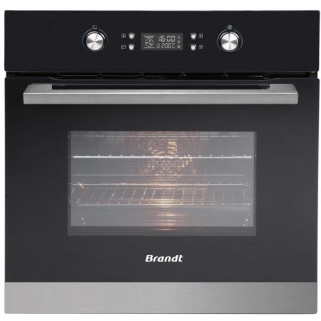 FOUR CATALYSE BRANDT ENCASTRABLE Mf+ 70l Manettes CA Noir BFC8500X